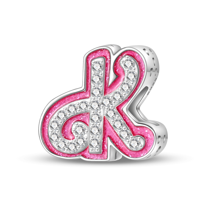 Alphabet Letters Charm - Inspired by Barbie