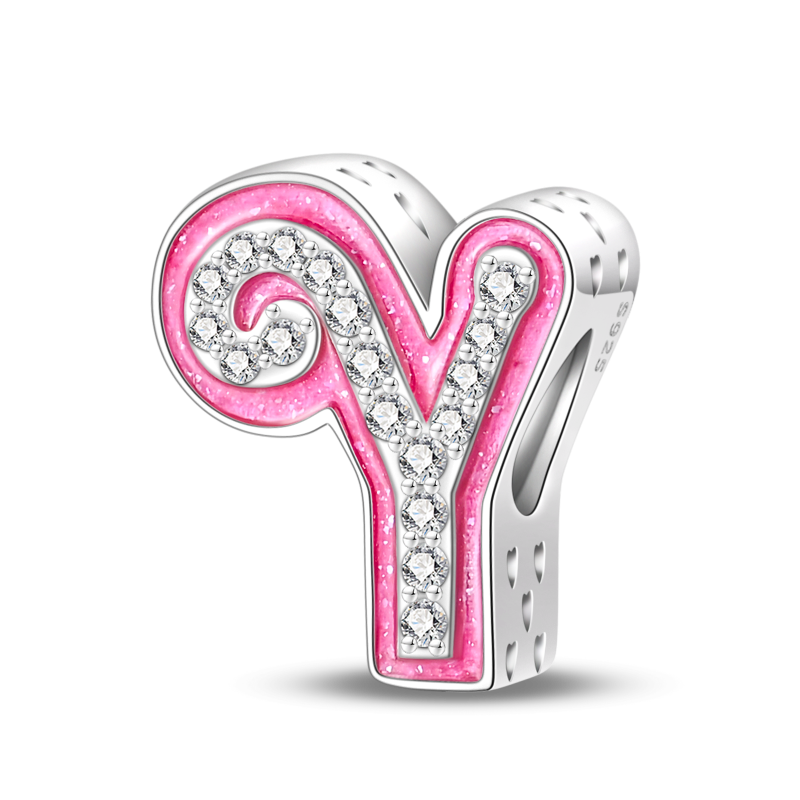 Alphabet Letters Charm - Inspired by Barbie