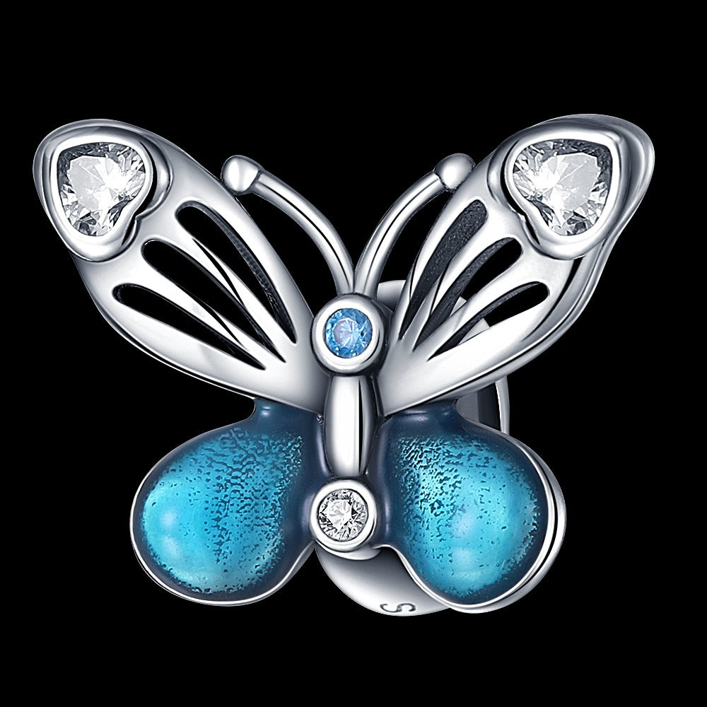 Handcrafted Blue Butterfly Charm