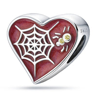 Thumbnail for Heart with Spider Charm