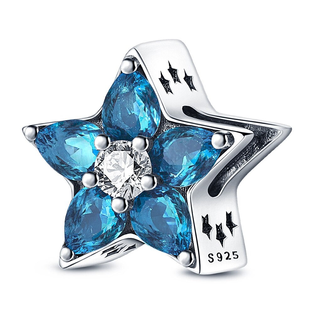 Blue Celestial Star Charm