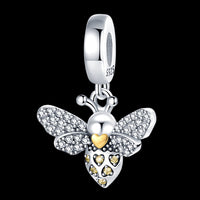 Thumbnail for Handcrafted Diamond Bee Charm