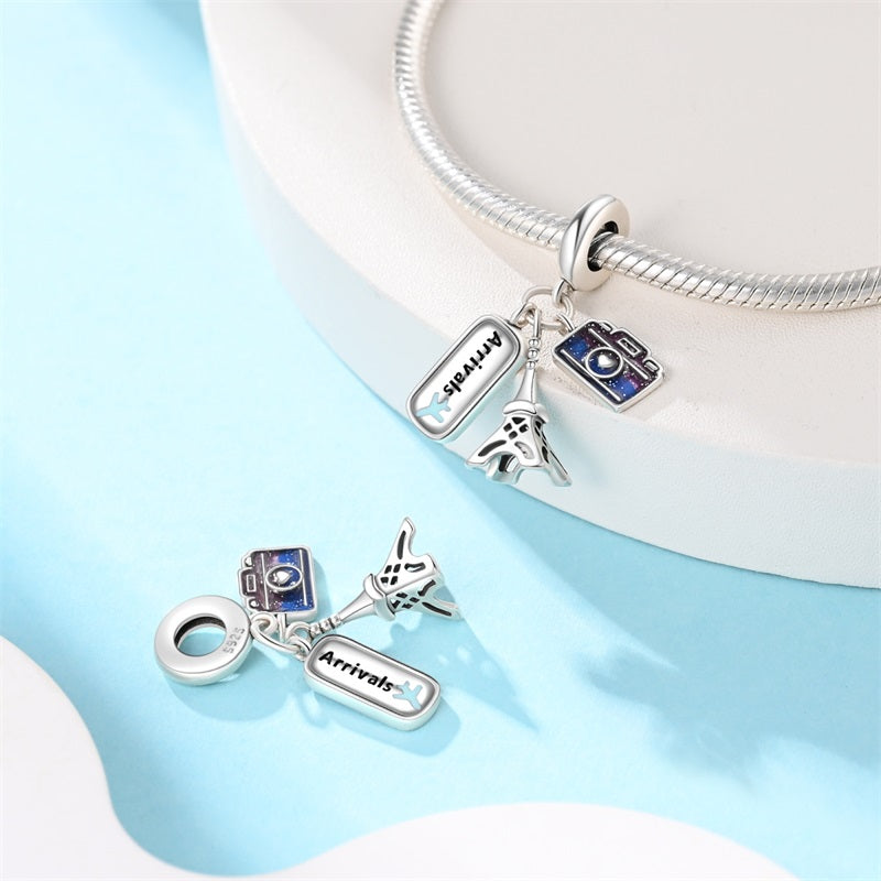 Eiffel Tower and Camera Charm