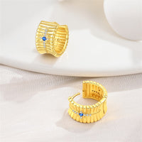 Thumbnail for Golden Star Hoop Earrings