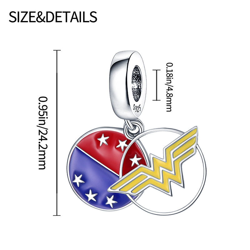 Wonder Woman Charm