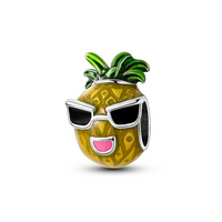 Thumbnail for Pineapple with Sunglasses Charm