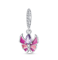 Thumbnail for Spring Pink Butterfly Charm