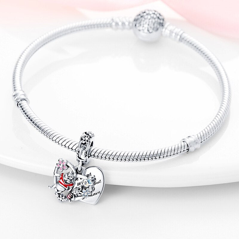 Winnie & Piglet Charm