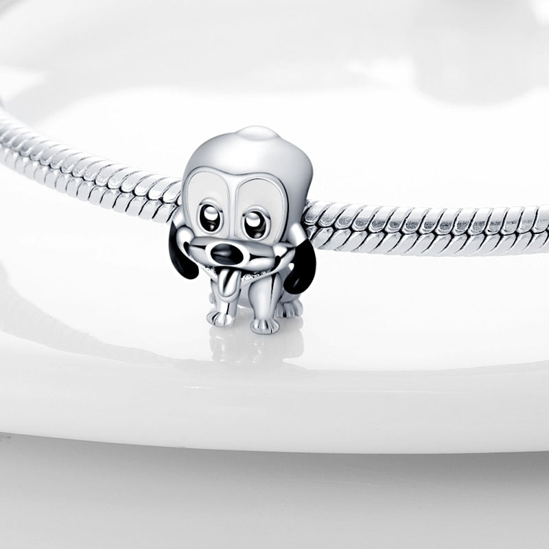 Pluto Dog Charm