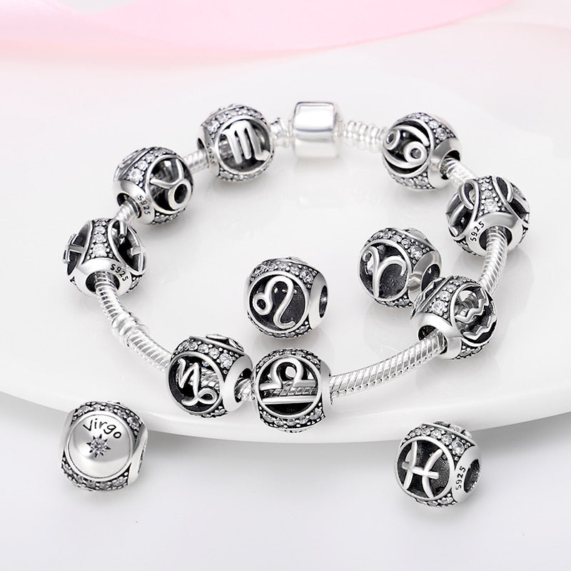 Diamond Horoscope Charm