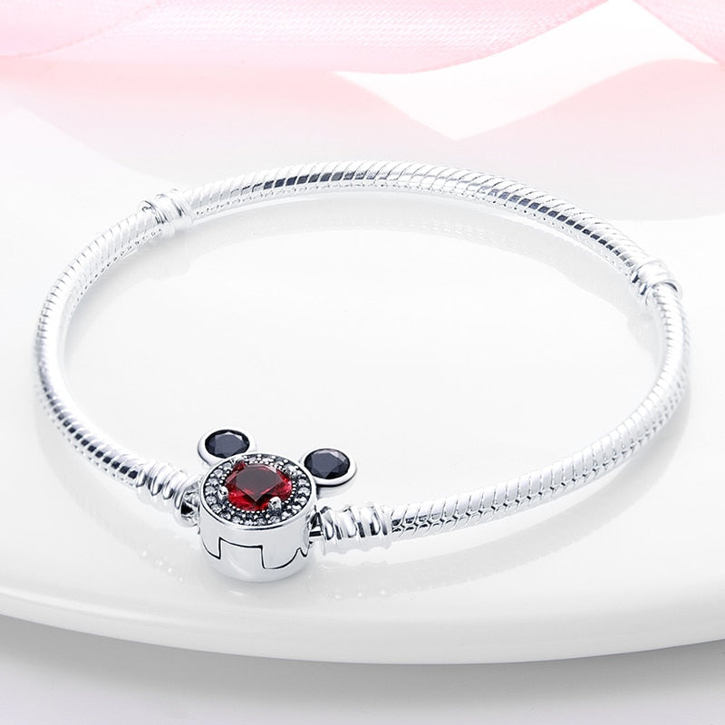 Diamond Mickey Mouse Bracelet