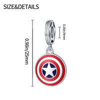 Thumbnail for Captain America Shield Charm