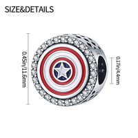 Thumbnail for Captain America Shield Charm