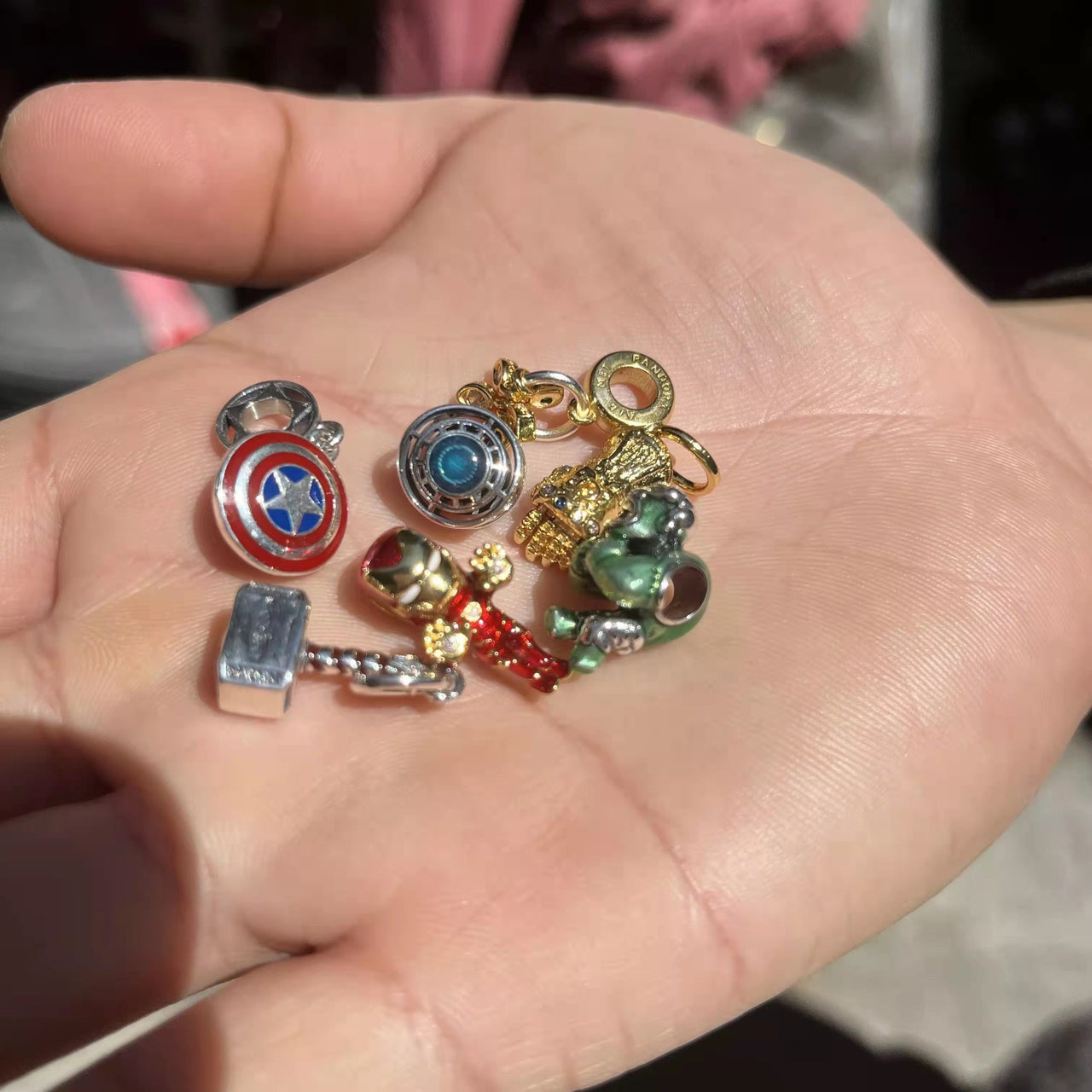 Captain America Shield Charm