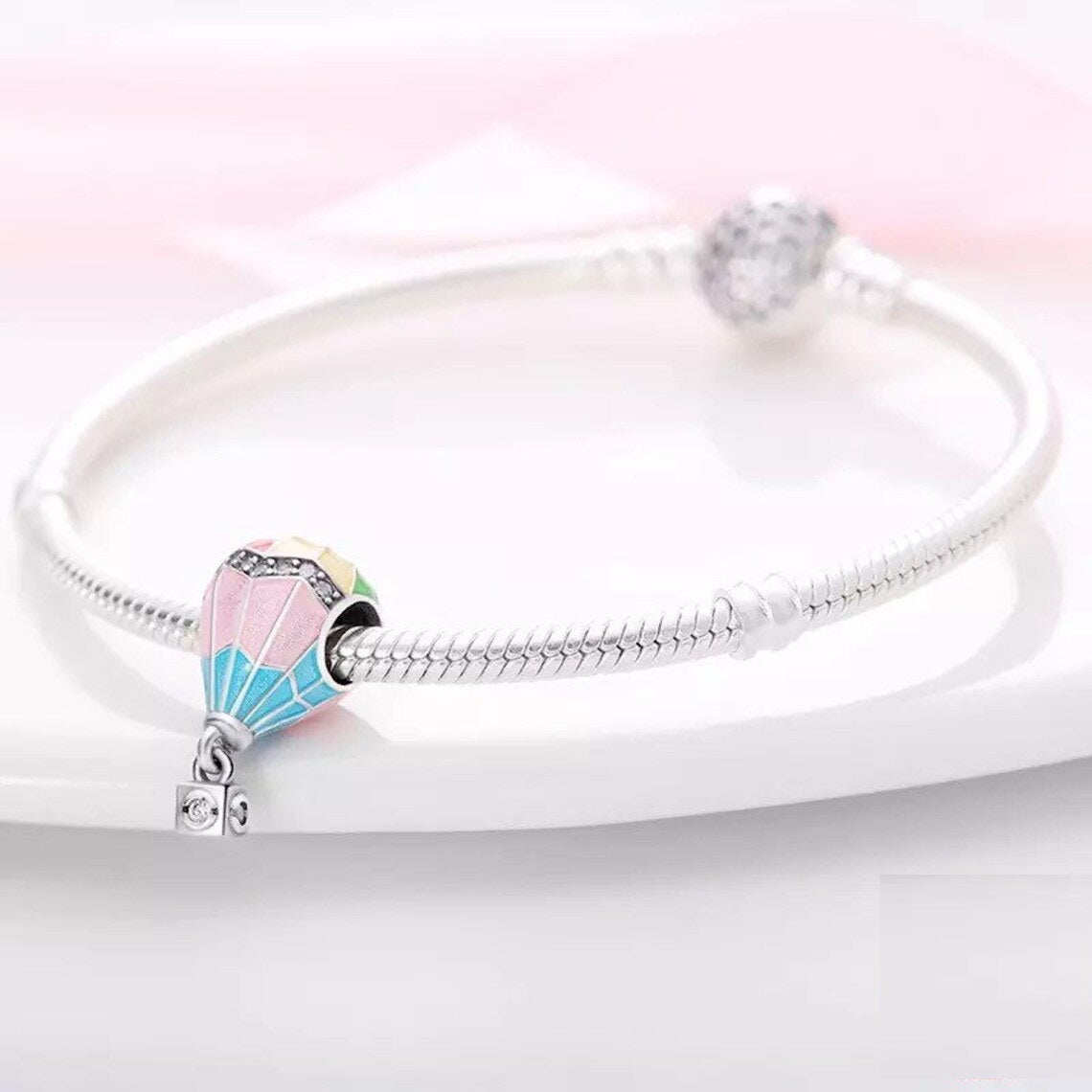 Multicolored Balloon Charm