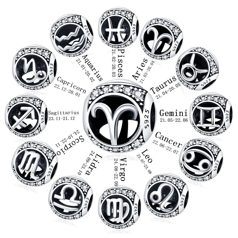 Diamond Horoscope Charm