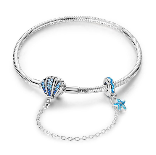 Sea Shell and Starfish Bracelet