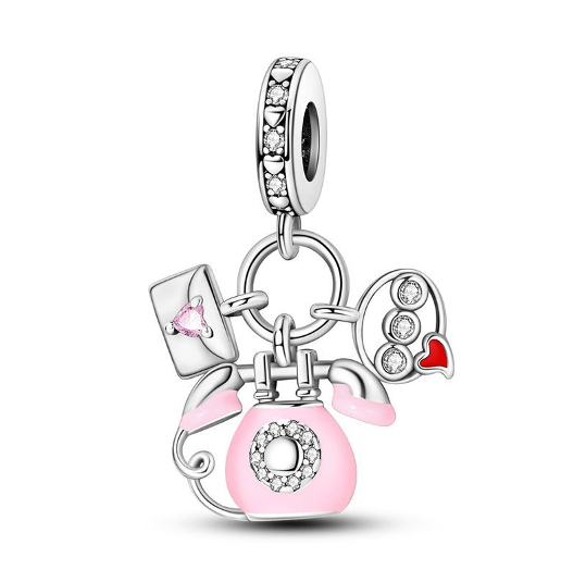 Love Letter and Phone Charm