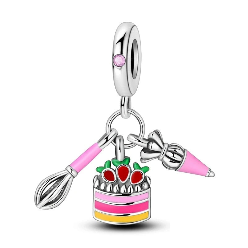 Strawberry Cake Charm