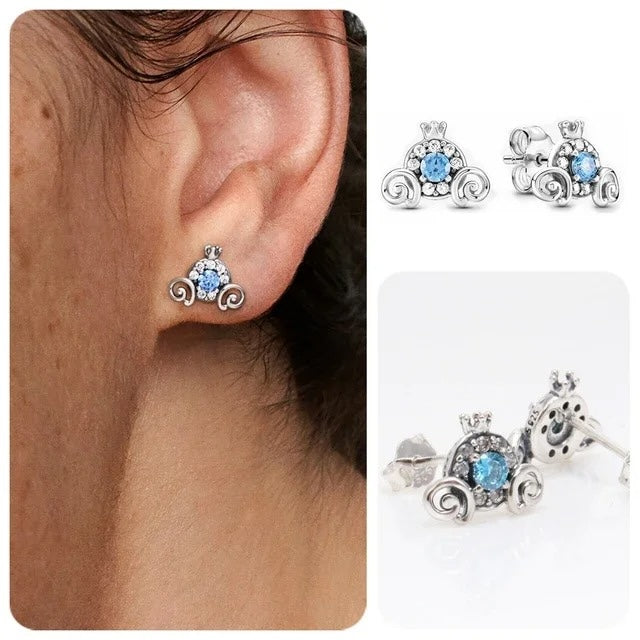 Cinderella's Carriage Earrings