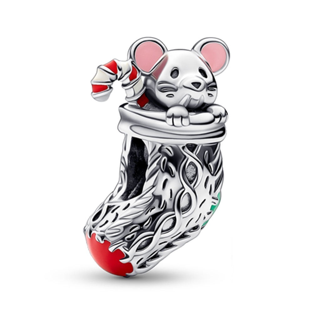 Christmas Mouse Charm