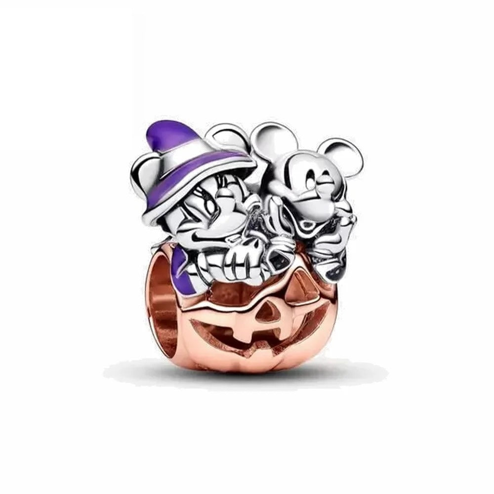 Minnie and Mickey "Halloween" Charm