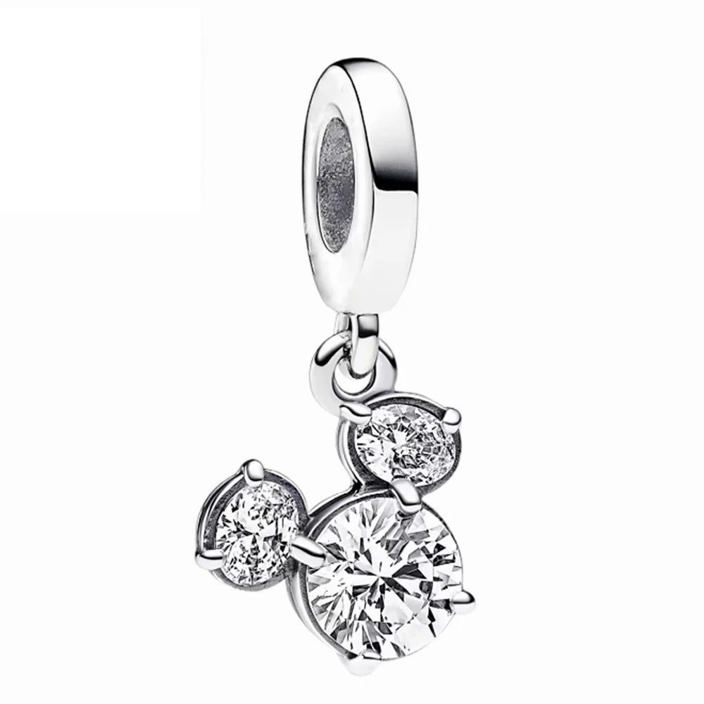 Diamond Mickey Mouse Charm