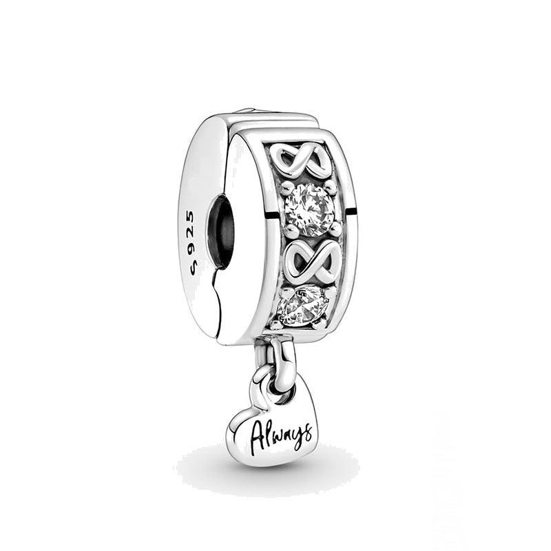 "Always" Diamond Infinity Clip