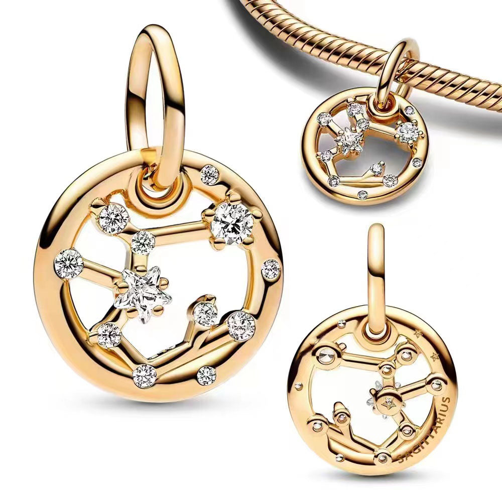 Sagittarius Zodiac Constellation Charm