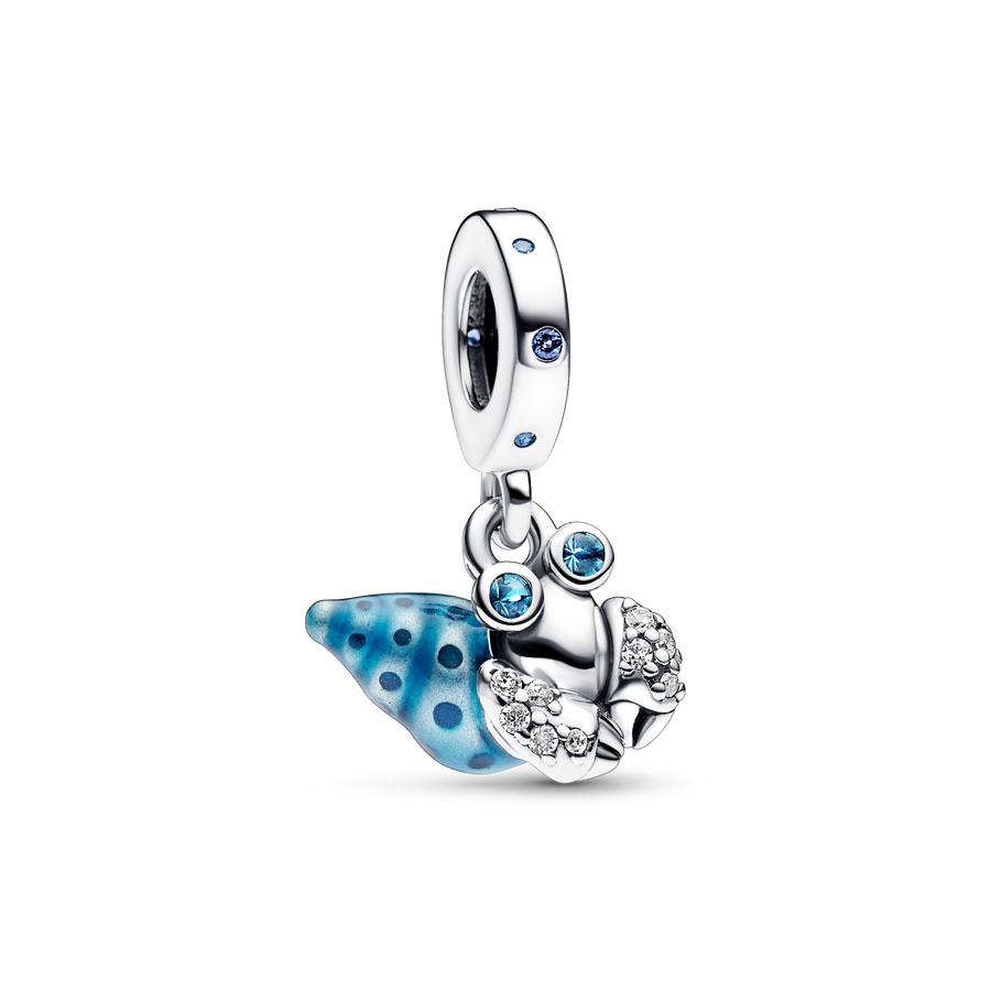 Blue Sea Snail Charm