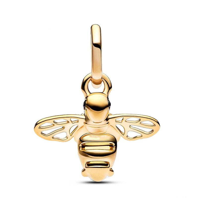 Golden Bee Charm