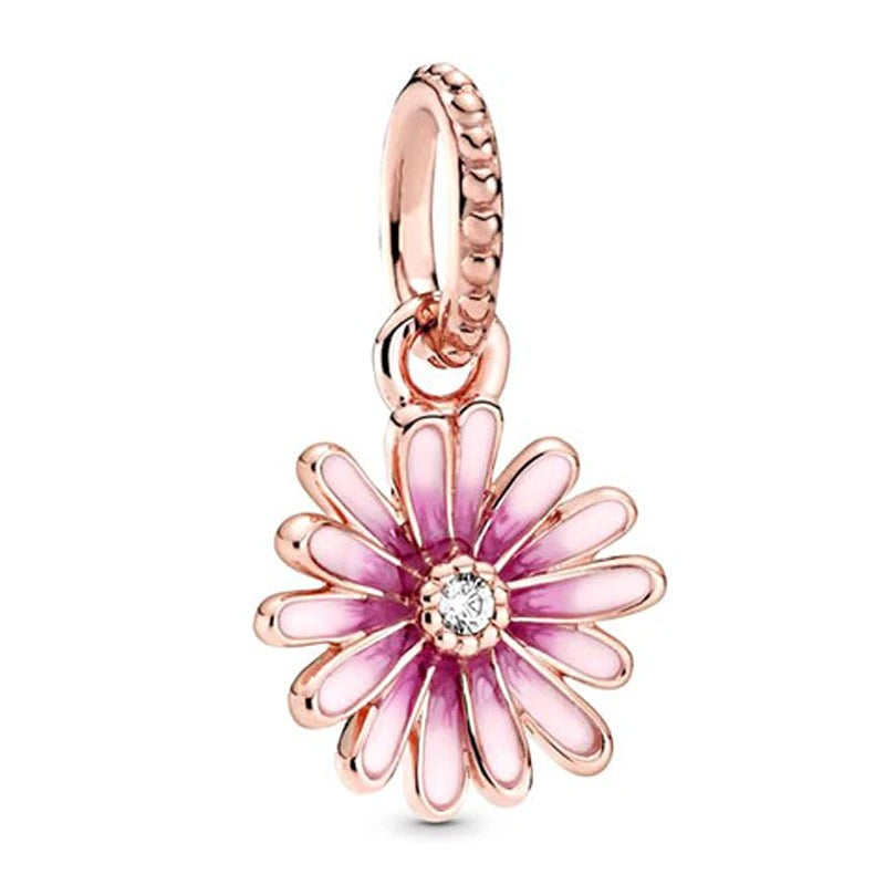 Pink Flower of Life Charm