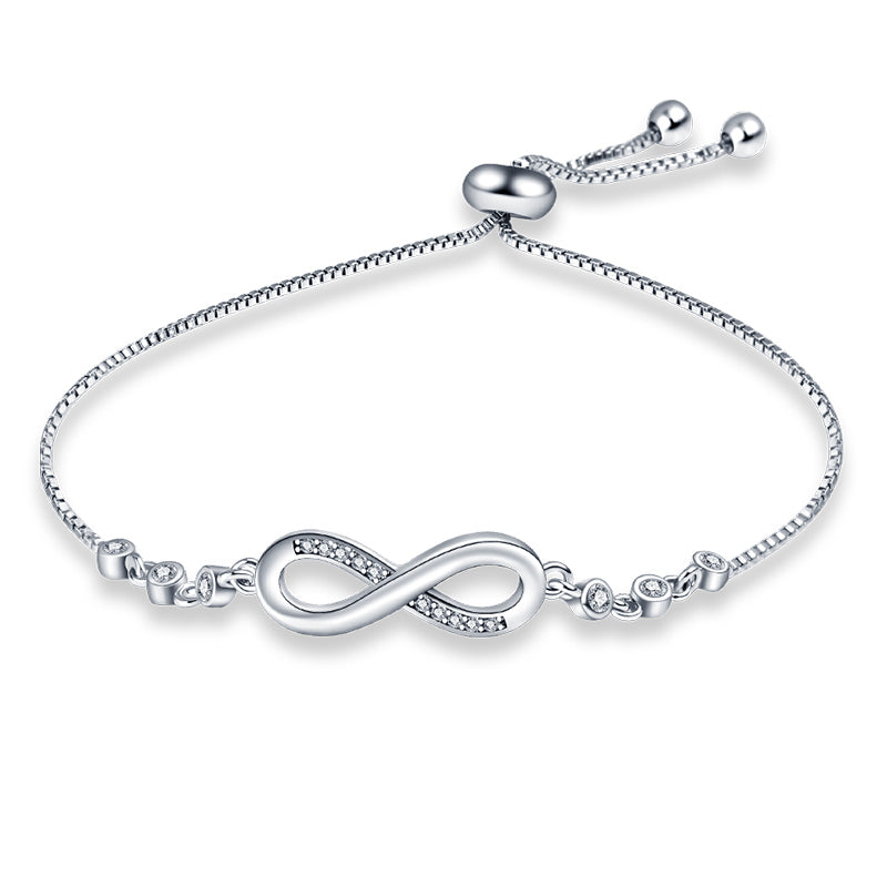 Silver Infinity Bracelet