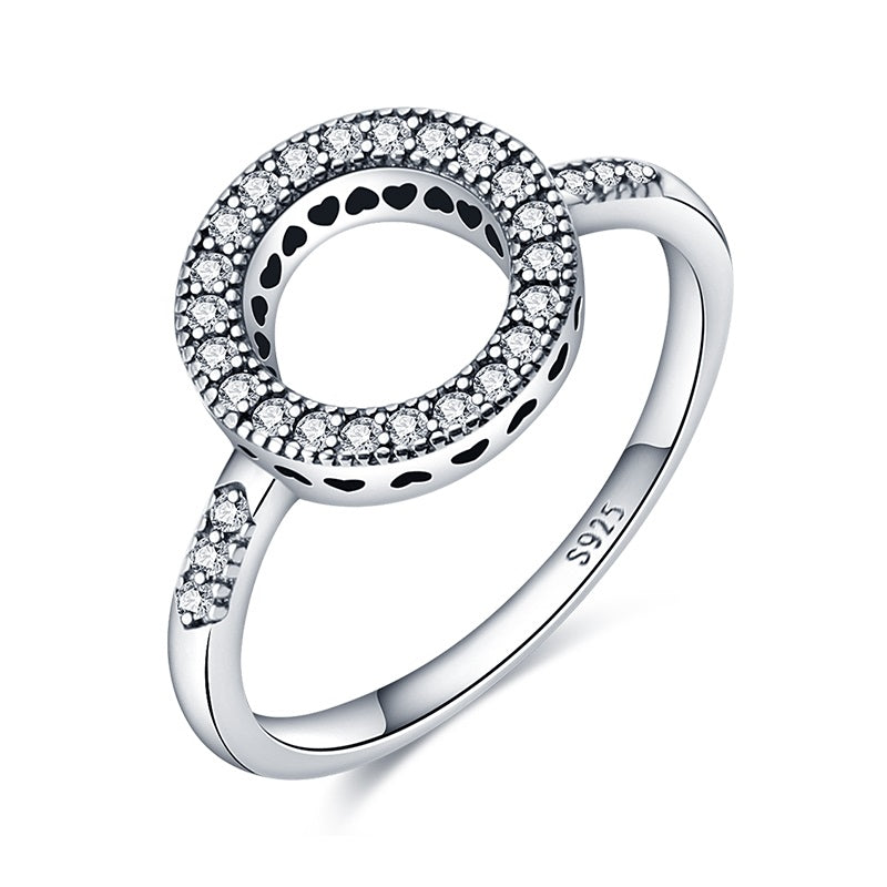 Diamond Circle Ring