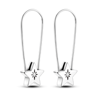 Thumbnail for Silver Shining Star Earrings