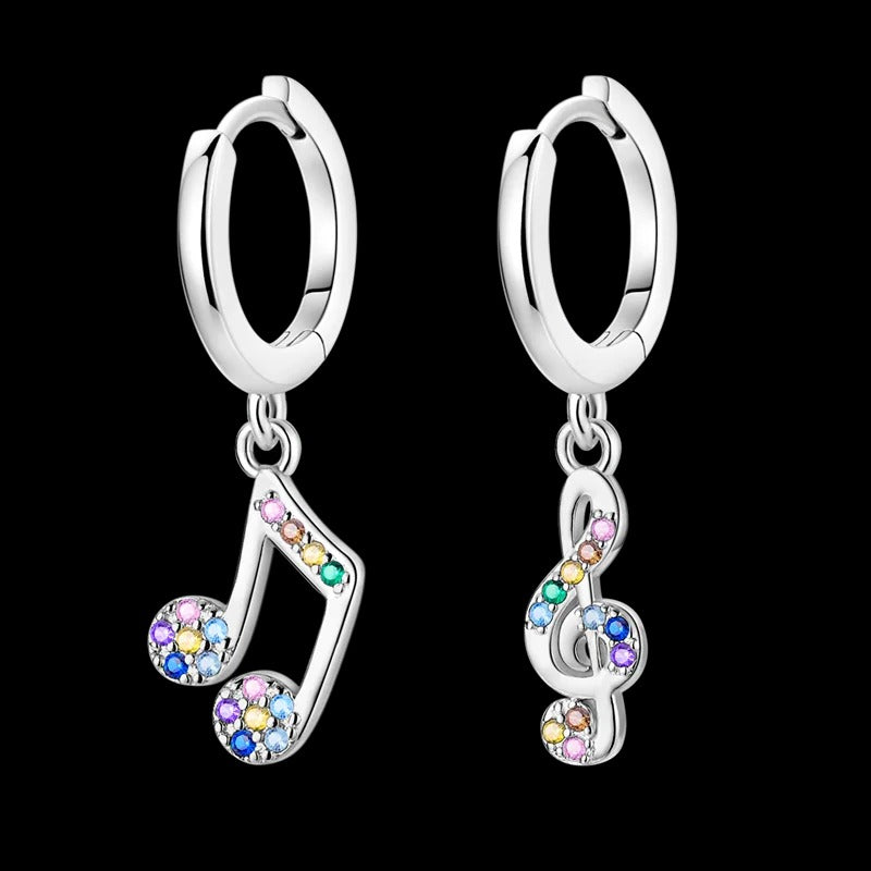 Music Note Earrings