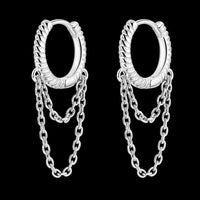 Thumbnail for Dangling Chain Earrings