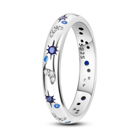 Thumbnail for Celestial Moon & Stars Ring