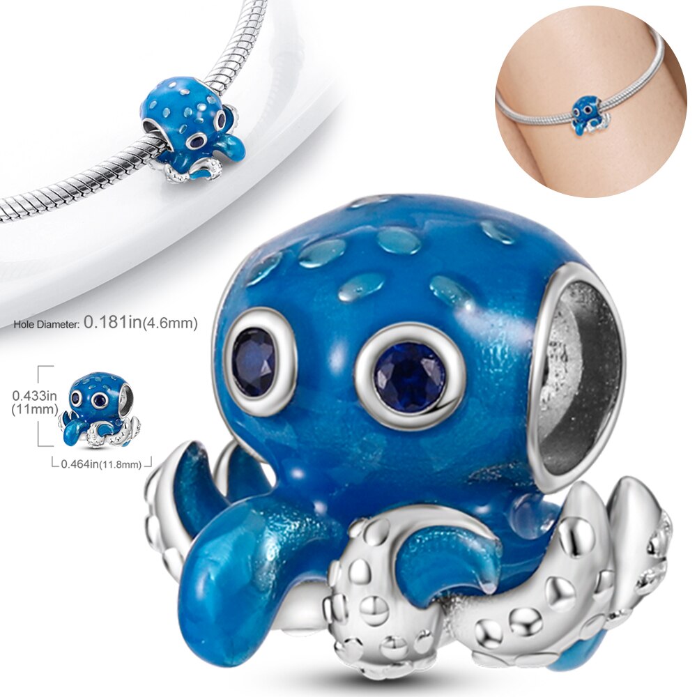 Baby Octopus Charm