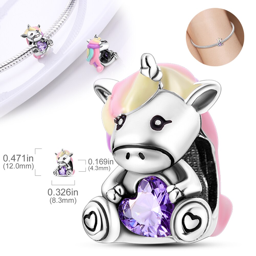 Baby Unicorn Charm