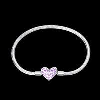 Thumbnail for Eternal Purple Heart Bracelet