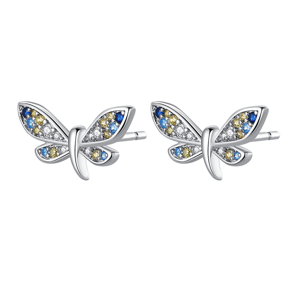 Diamond Butterfly "Wings of Transformation" Earrings