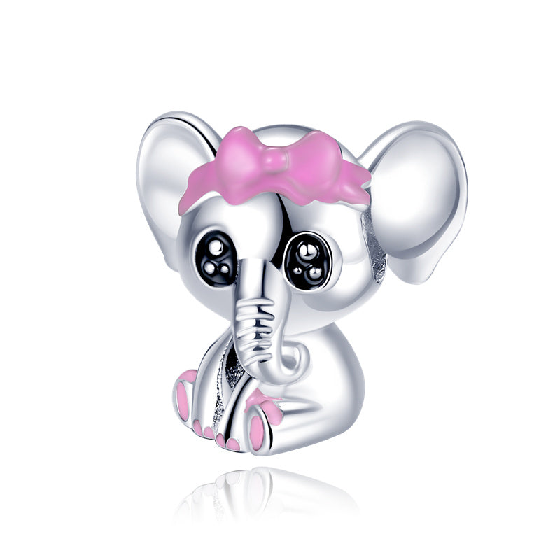 Adorable Baby Elephant Charm