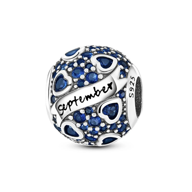 September Birthstone Sphere Charm