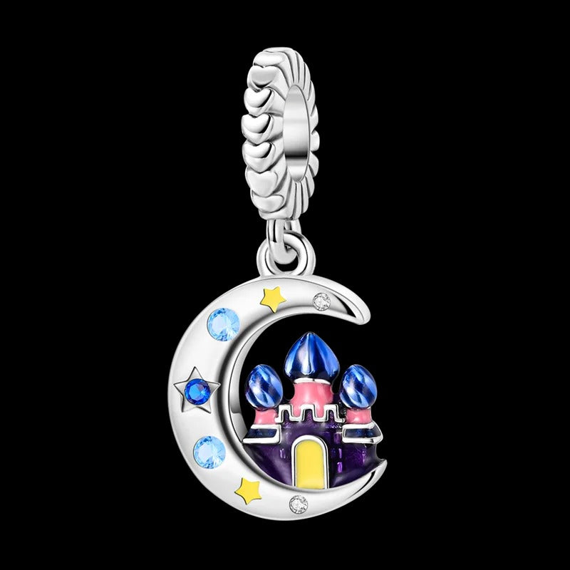 Starry Moon and Castle Charm