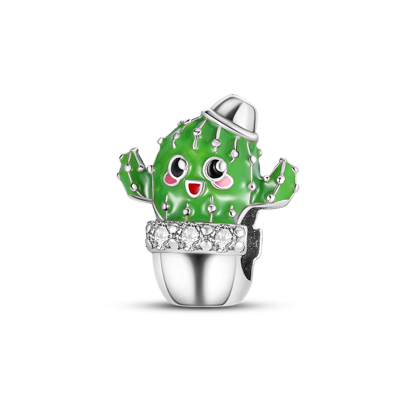 Cute Cactus Charm