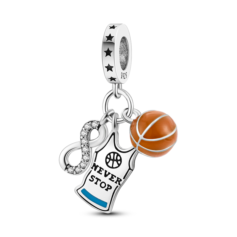 NBA Basketball Charm