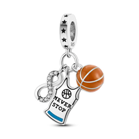 Thumbnail for NBA Basketball Charm