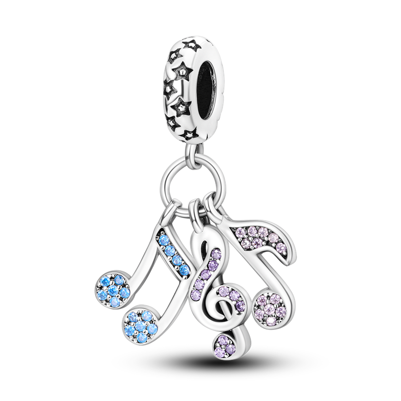 Musical Notes Charm