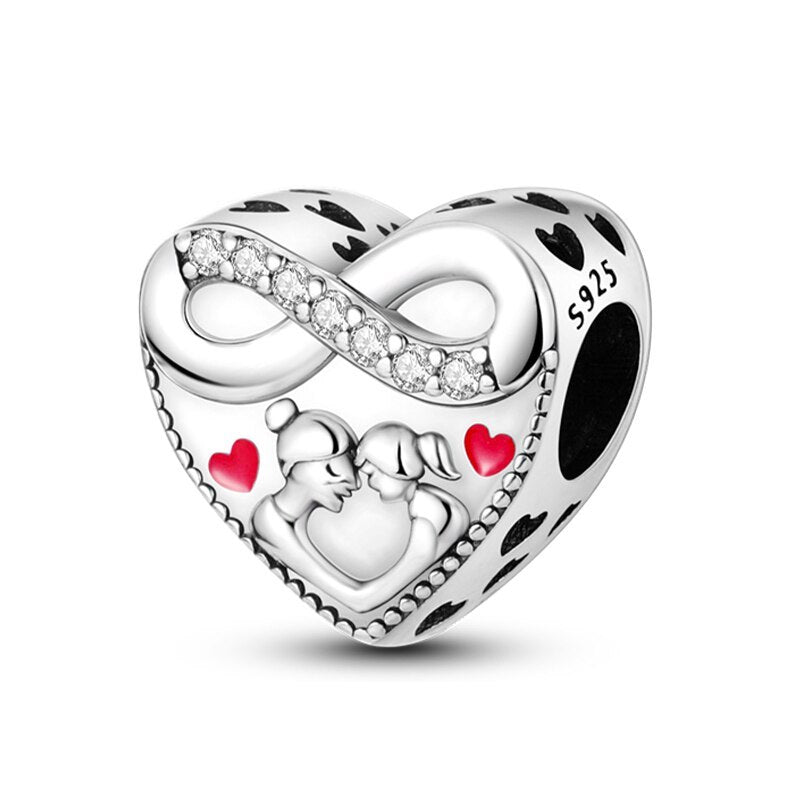 Heart Infinite Motherly Love Charm